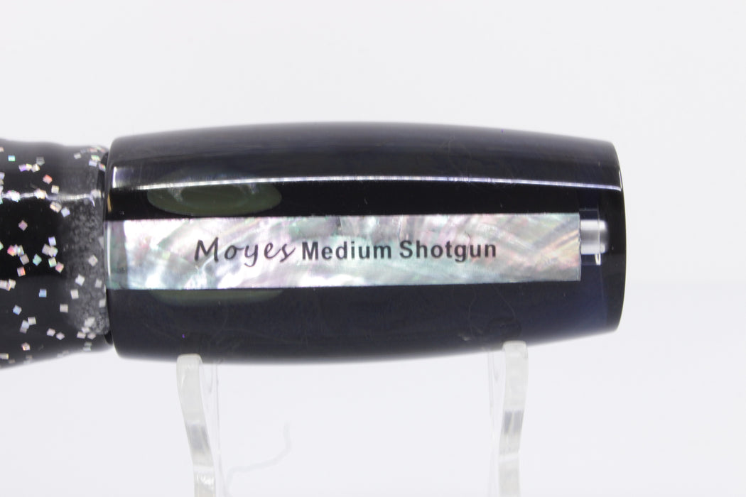 Moyes Lures Black Death Medium Shotgun 10" 6oz Skirted