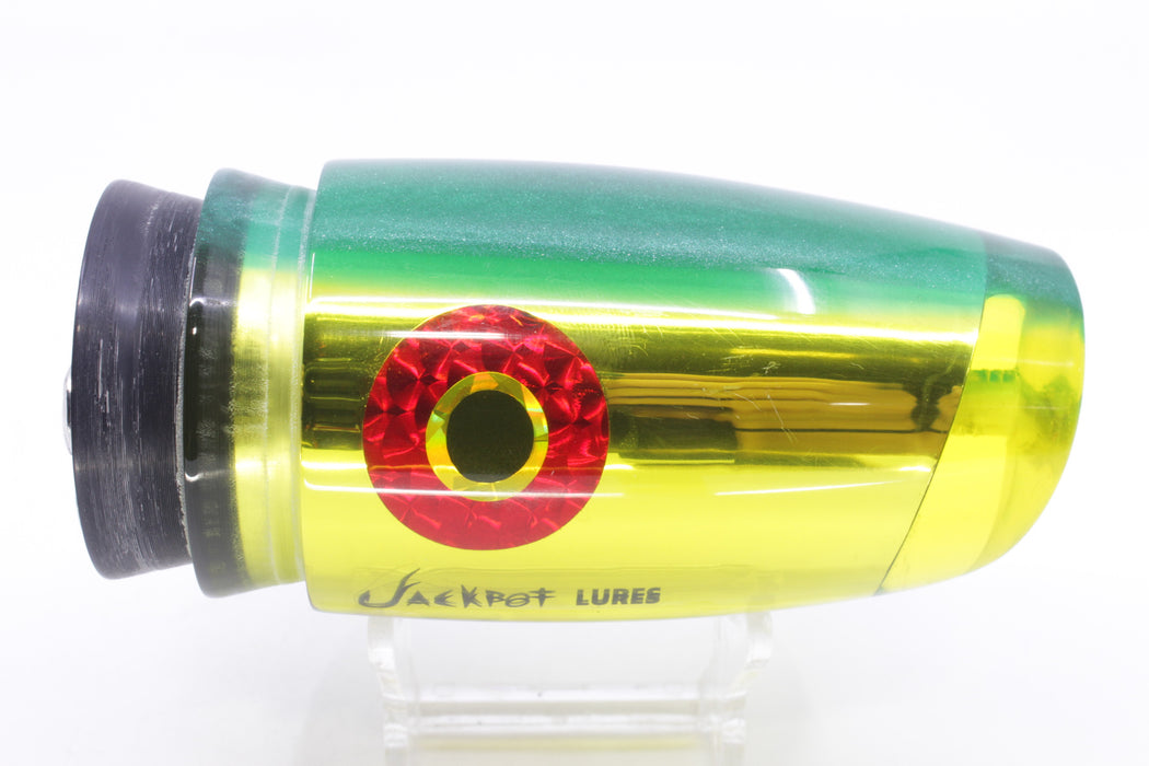 Jackpot Lures Yellow Chrome Green Back Cameltoe 14" 7.4oz