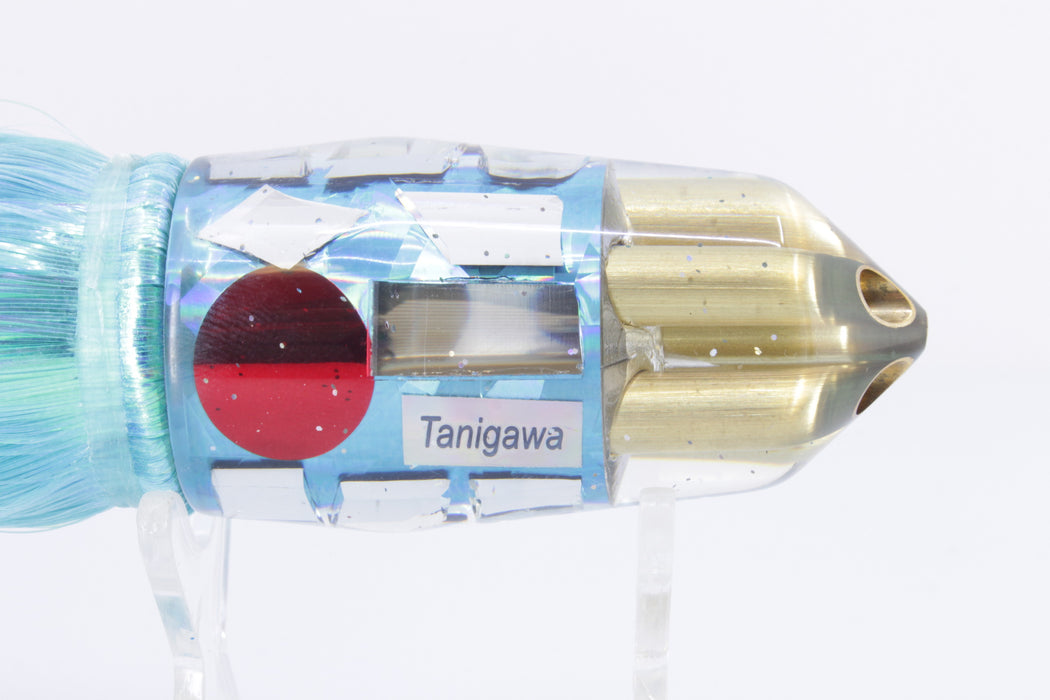 Tanigawa Lures Ice Blue Cracked Glass American Express 4-H Bullet 9"+ 9oz Strobez