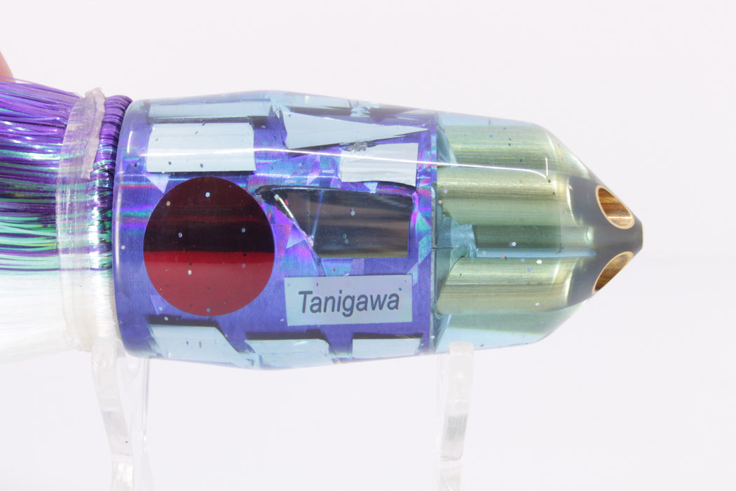 Tanigawa Lures Purple Cracked Glass American Express 4-H Bullet 9"+ 9oz Strobez