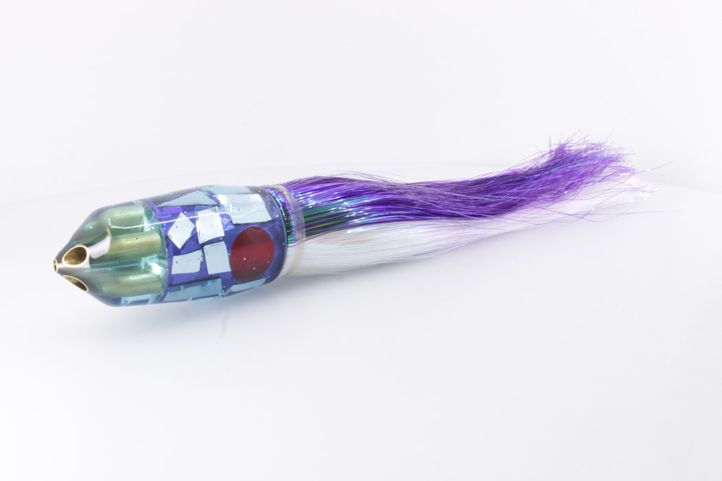 Tanigawa Lures Purple Cracked Glass American Express 4-H Bullet 9"+ 9oz Strobez