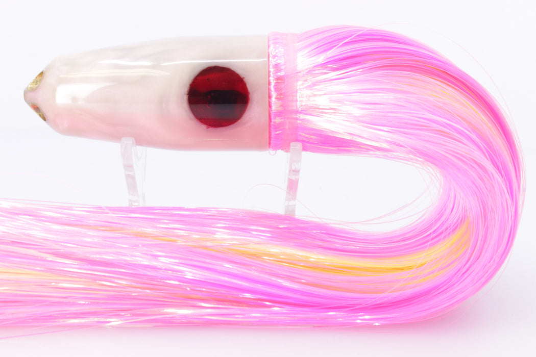 Tanigawa Lures Strawberry Pearl 4-Hole Bullet 9"+ 7.9oz Strobez Pink-Yellow