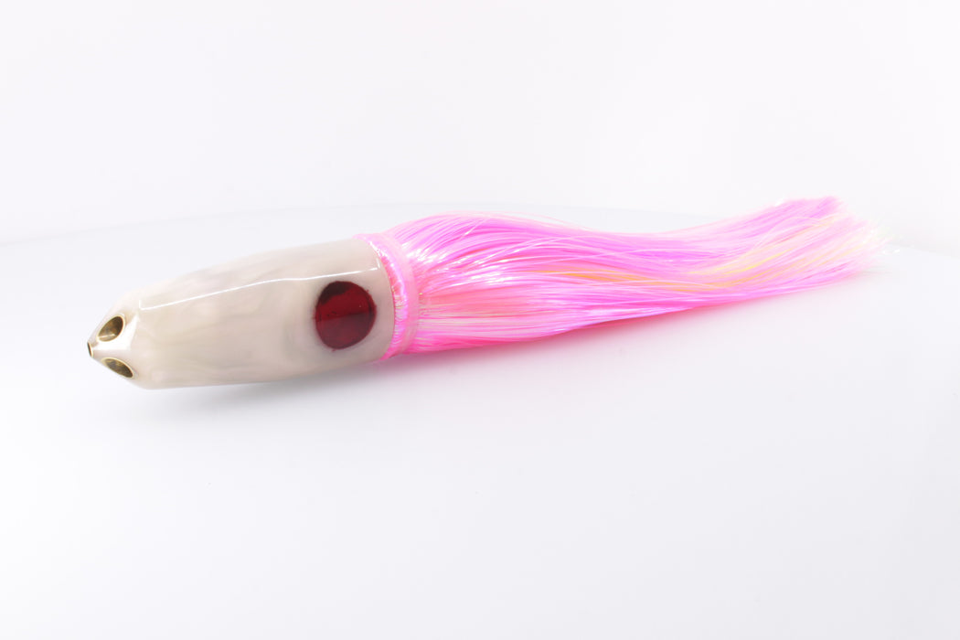 Tanigawa Lures Strawberry Pearl 4-Hole Bullet 9"+ 7.9oz Strobez Pink-Yellow