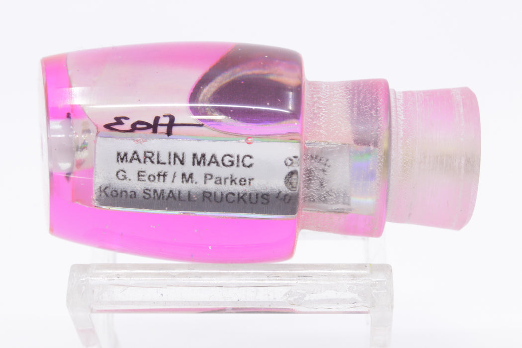 Marlin Magic White Awabi Pink Back Taxi Eyes Small Ruckus 9" 3oz