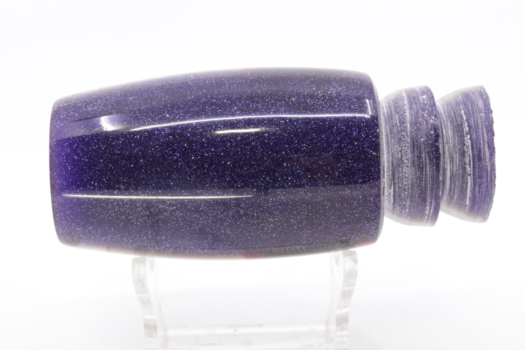 Coggin Lures Golden MOP Purple-Black Back 4-Hole Copalure Invert 12" 8oz