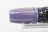 Mark White Lures Lavender Rainbow Pearl Smoker 7" 2.8oz Skirted Black-Plum