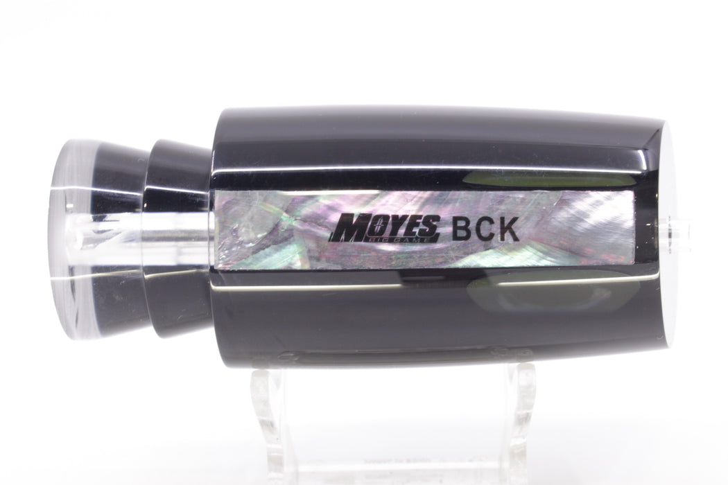 Moyes Lures Black Pearl Black Back Taxi Eyes B.C.K. 14" 7oz
