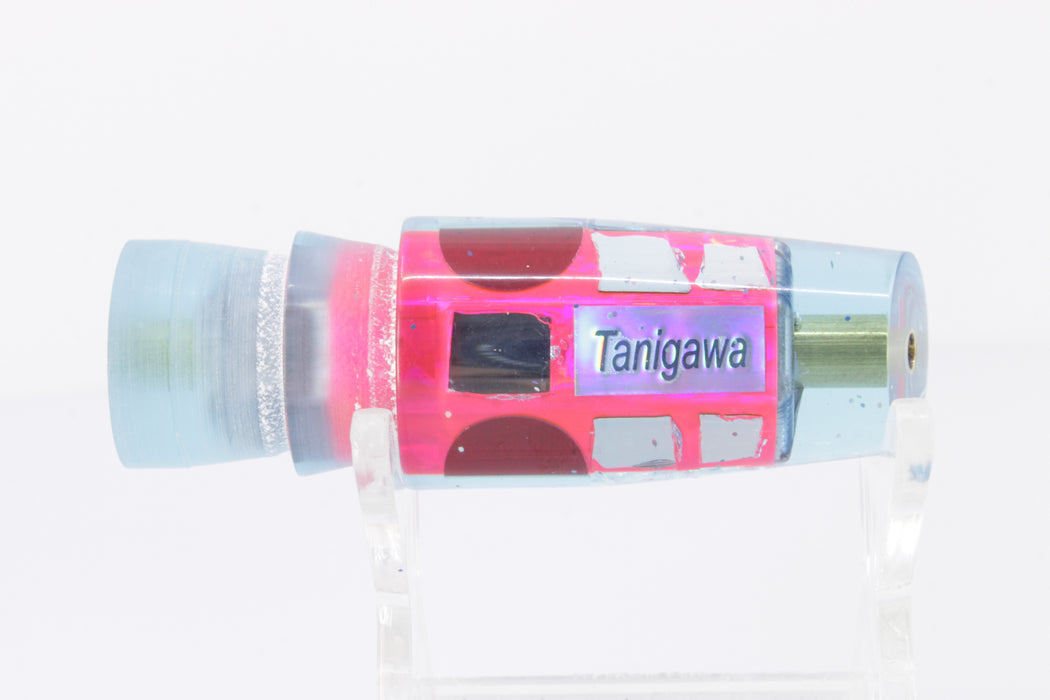 Tanigawa Lures Pink Rainbow Cracked Glass Red Eyes Small Slant 7" 3oz