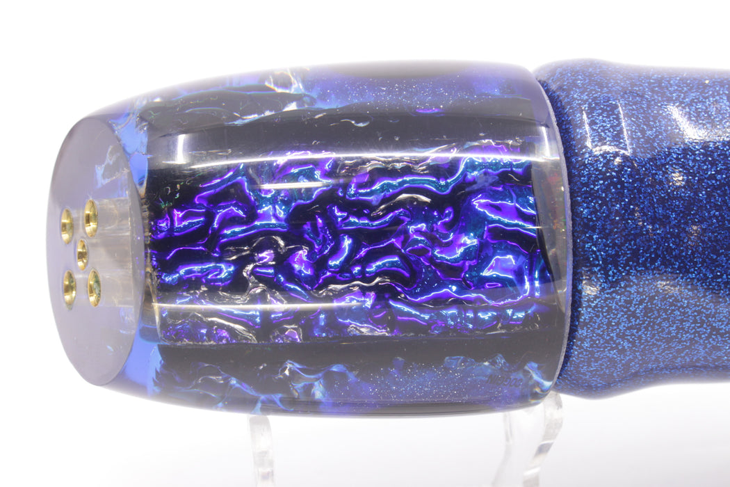 Coggin Lures Blue-Silver Dichro Blue Back Blue Hawaii 16" 15.7oz Vinyl Dark Blue