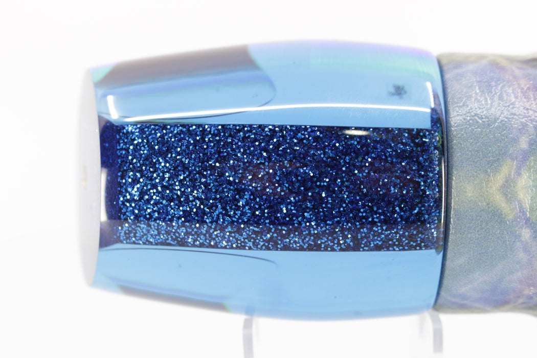 Koya Lures Ice Blue Rainbow Blue Glitter Pearl XL 861 16" 14oz ALV Dark Blue Skipjack