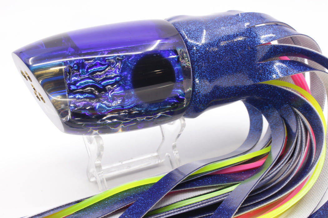 Coggin Lures Blue-Silver Dichro Blue Back Blue Hawaii 16" 15.7oz Vinyl Dark Blue