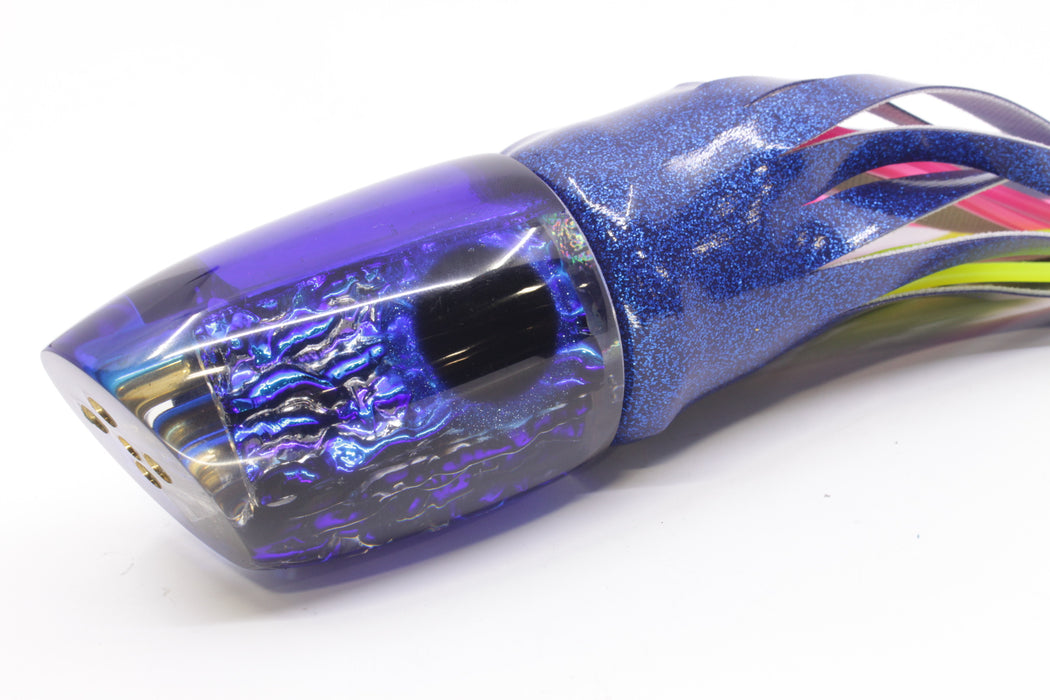 Coggin Lures Blue-Silver Dichro Blue Back Blue Hawaii 16" 15.7oz Vinyl Dark Blue