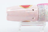 Mark White Lures Pink-Turquoise Rainbow Pearl Smoker 9" 5oz Skirted