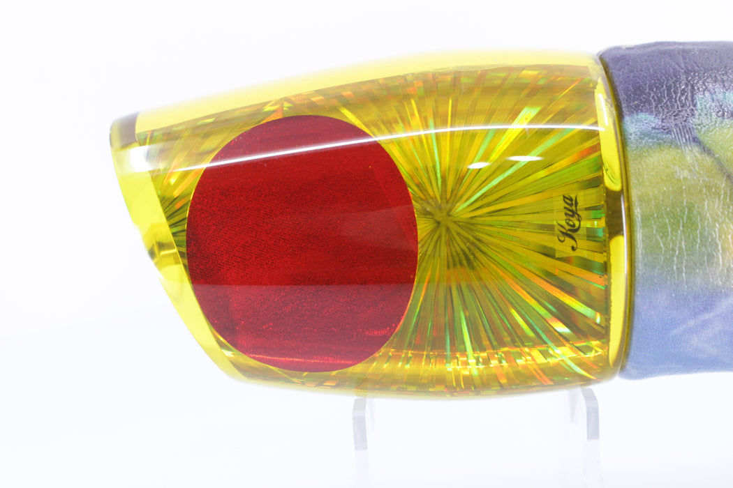 Koya Lures Yellow Rainbow Starburst Yellow Pearl XL 861 16" 14oz ALV Yellowfin Tuna