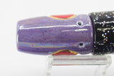 Mark White Lures Lavender Rainbow Pearl Smoker 9" 5oz Skirted Black-Plum