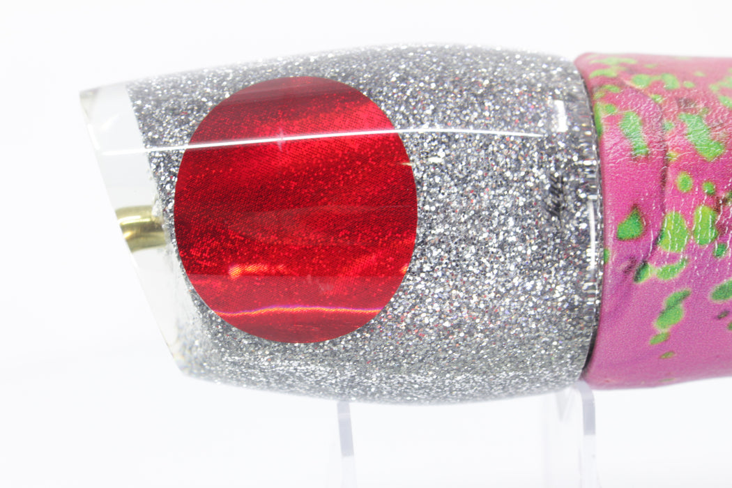Koya Lures Silver Glitter Pearl XL 861 16" 14oz ALV Pink Mahi