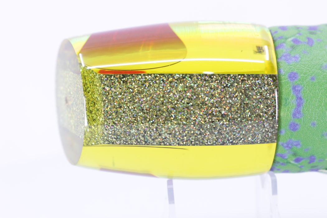 Koya Lures Chartreuse Rainbow Holo Pearl XL 861 16" 14oz ALV Green Mahi