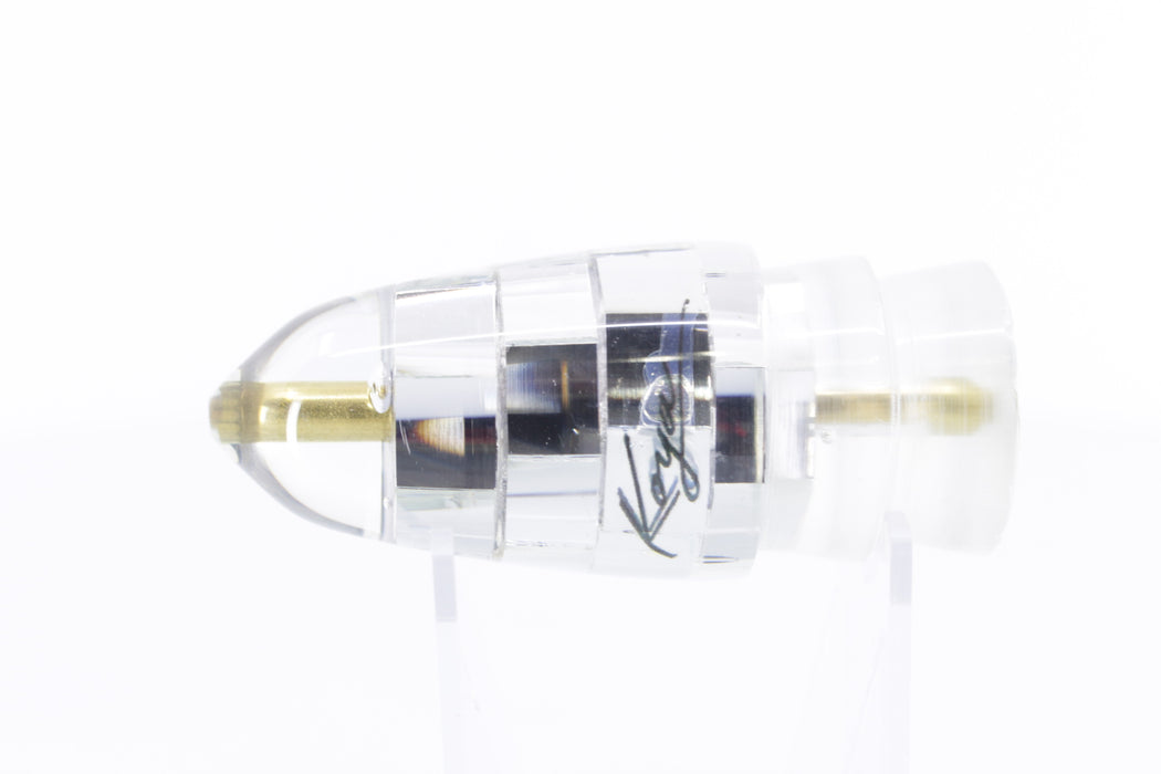 Koya Lures Clear Mirrored Clean Sweep Bullet 10" 6.5oz