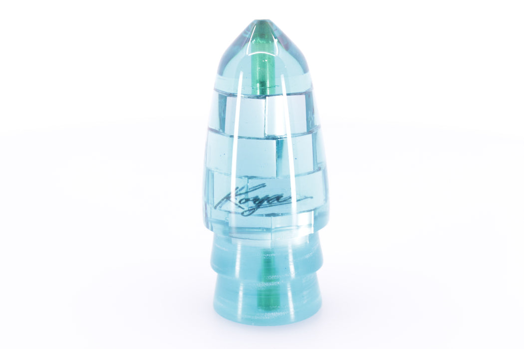 Koya Lures Turquoise Mirrored Clean Sweep Bullet 10" 6.5oz