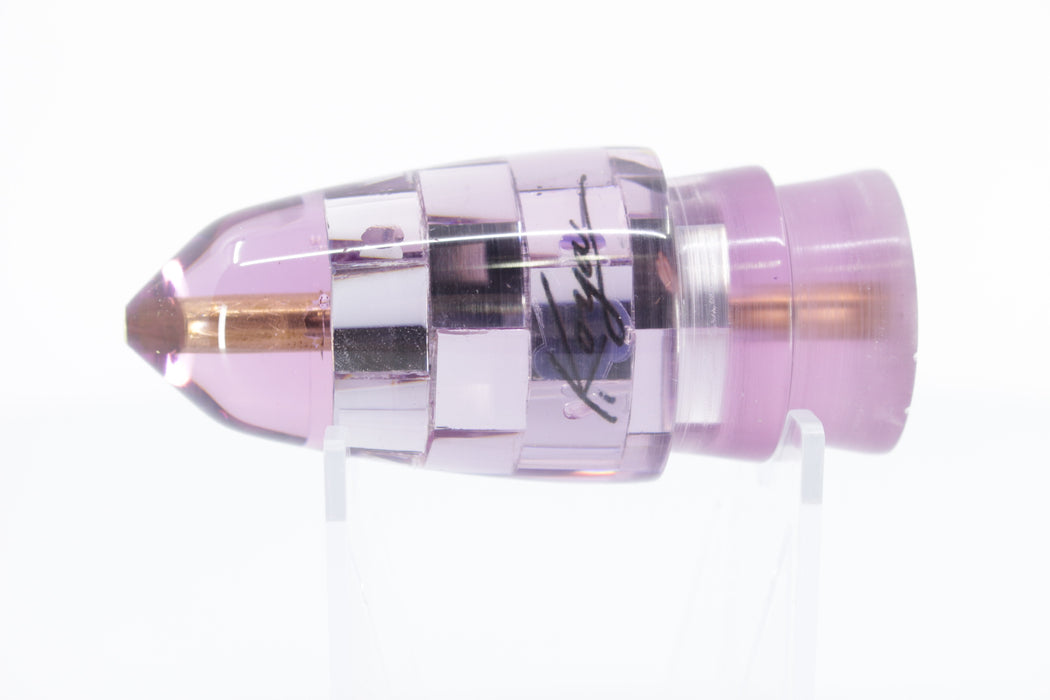 Koya Lures Purple Mirrored Clean Sweep Bullet 10" 6.5oz