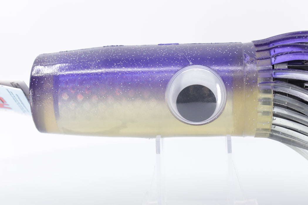Mold Craft Purple-Silver Rainbow Scale-Black Magnum Wide Range 14" 11oz