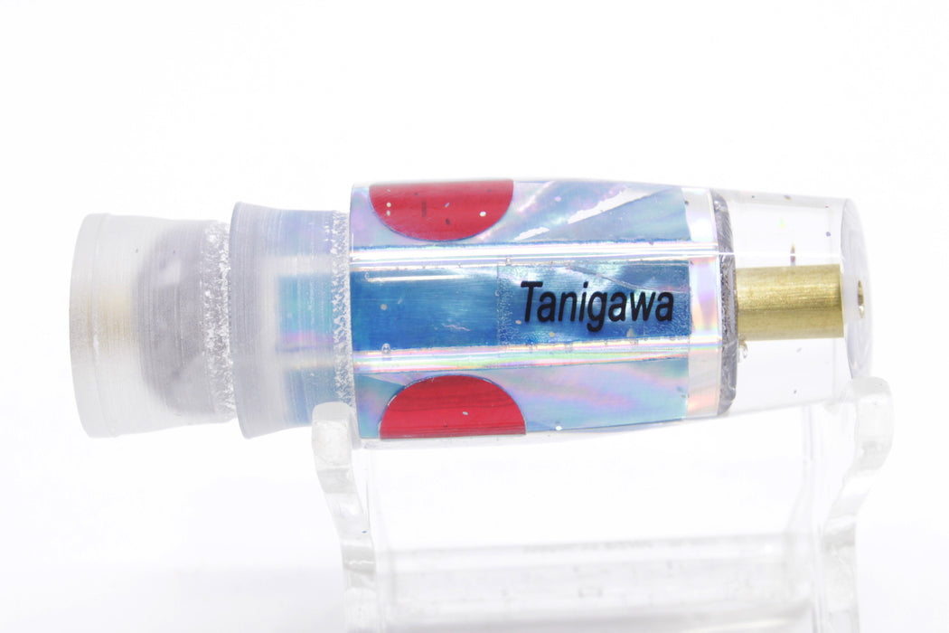 Tanigawa Lures Ice Blue MOP Red Eyes Small Slant 7" 3oz Head Only EZ-K