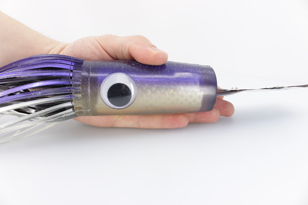 Mold Craft Purple-Silver Rainbow Scale-Black Magnum Wide Range 14" 11oz EZ-K