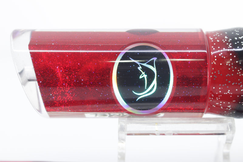 Bonze Lures Red Rainbow Black Eyes Grimmel 12" 10.8oz Red-Black-White