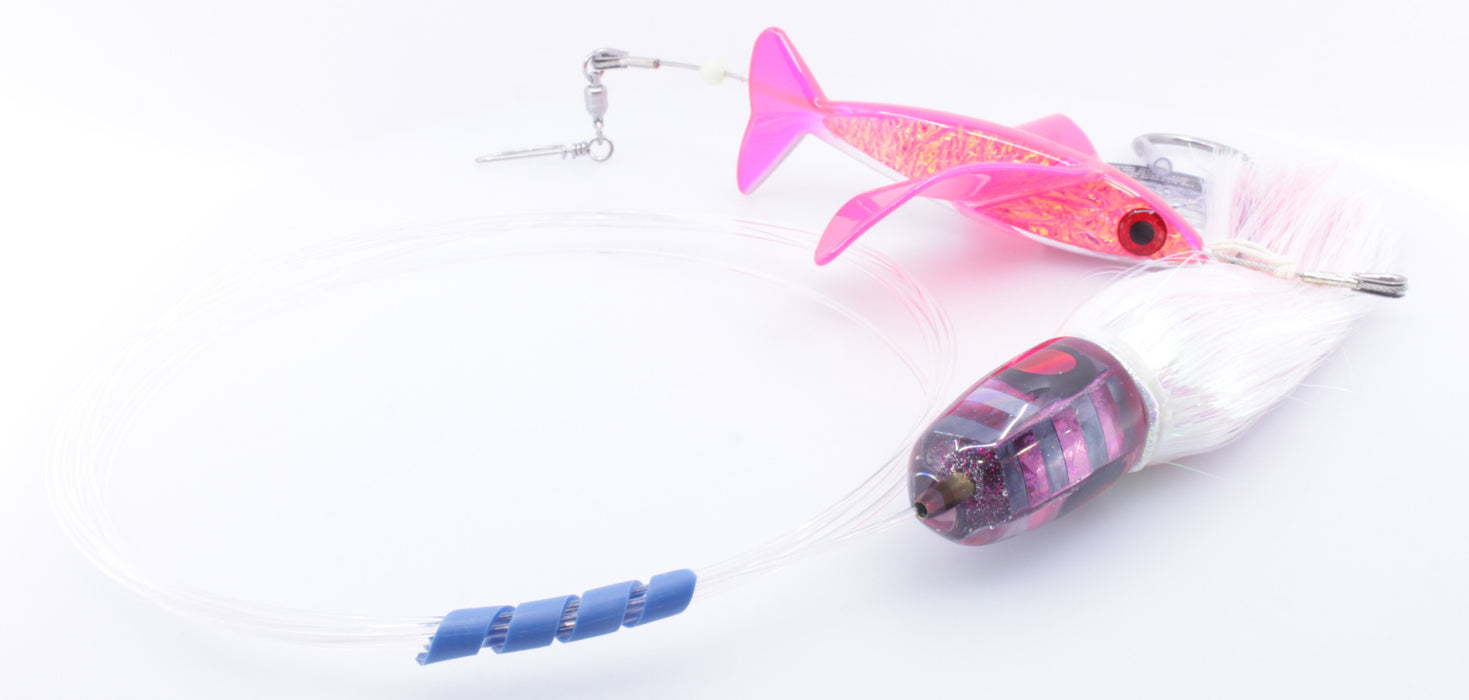 Hawaiian Malolo Bird Unicorn + Ganku Lures Bumbucha Bullet Pre-Rigged Combo