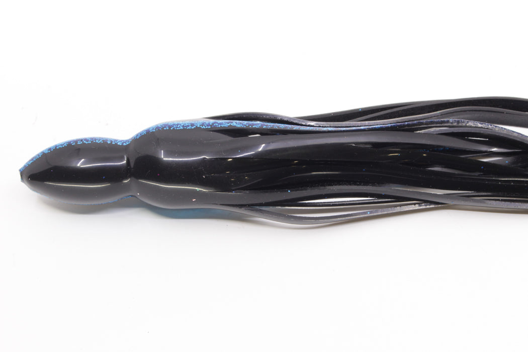 #479 BOM Replacement Skirt - "Yellowfin" Black with Blue Sparkle Lines Aurora Belly