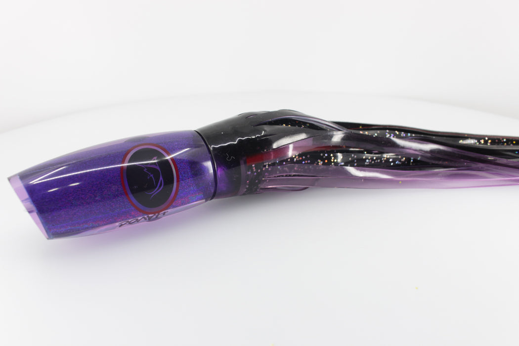 Bonze Lures Purple Rainbow Black Eyes Havoc 12" 8oz Purple-Black