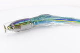 JB Signature Lures Deadly Blue-Green-Gold Small Rocket 7" 4oz Skirted