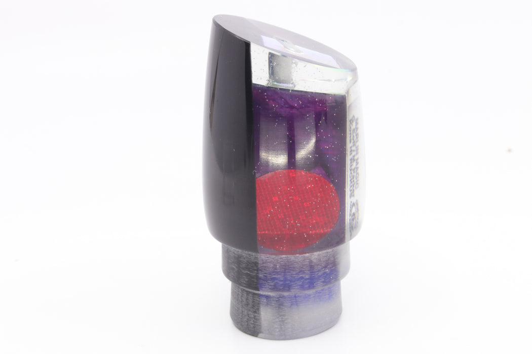 Marlin Magic Purple MOP Black Back Red Eyes Ruckus 12" 7.2oz