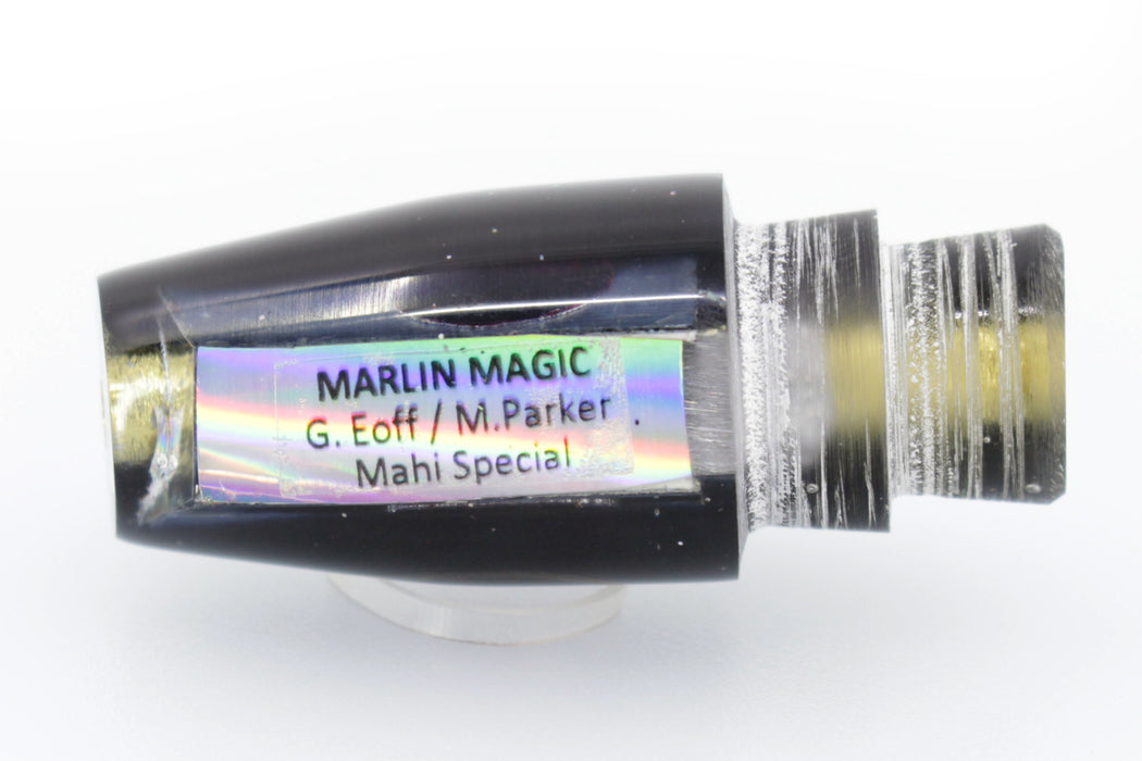 Marlin Magic Tahitian MOP Black Back Red Eyes Mahi Special 5.5" 1.1oz