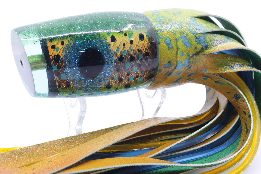 Tsutomu Lures Mahi Mahi Blunt Cut Face 12" 7oz ALV Gold Mahi