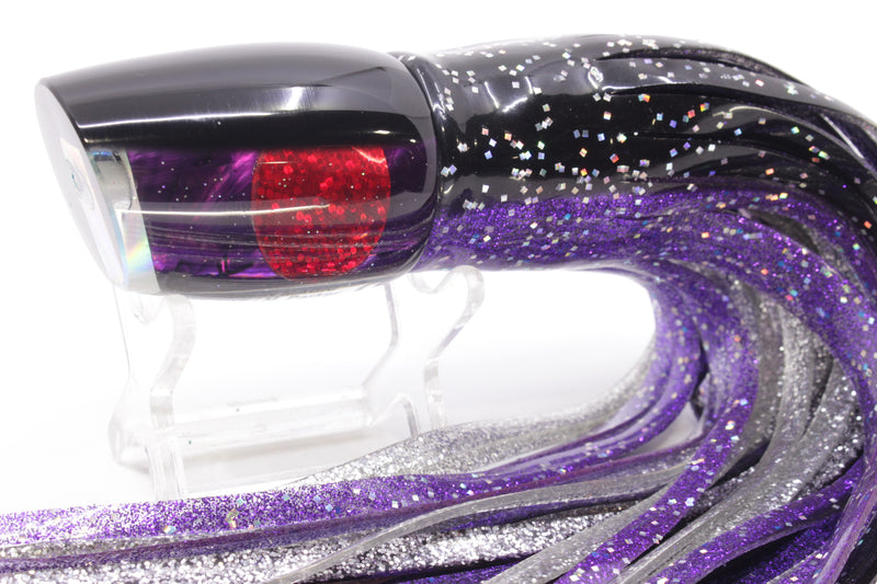 Marlin Magic Purple MOP Black Back Red Eyes Baby Ruckus 10" 6.5oz Skirted Black-Purple