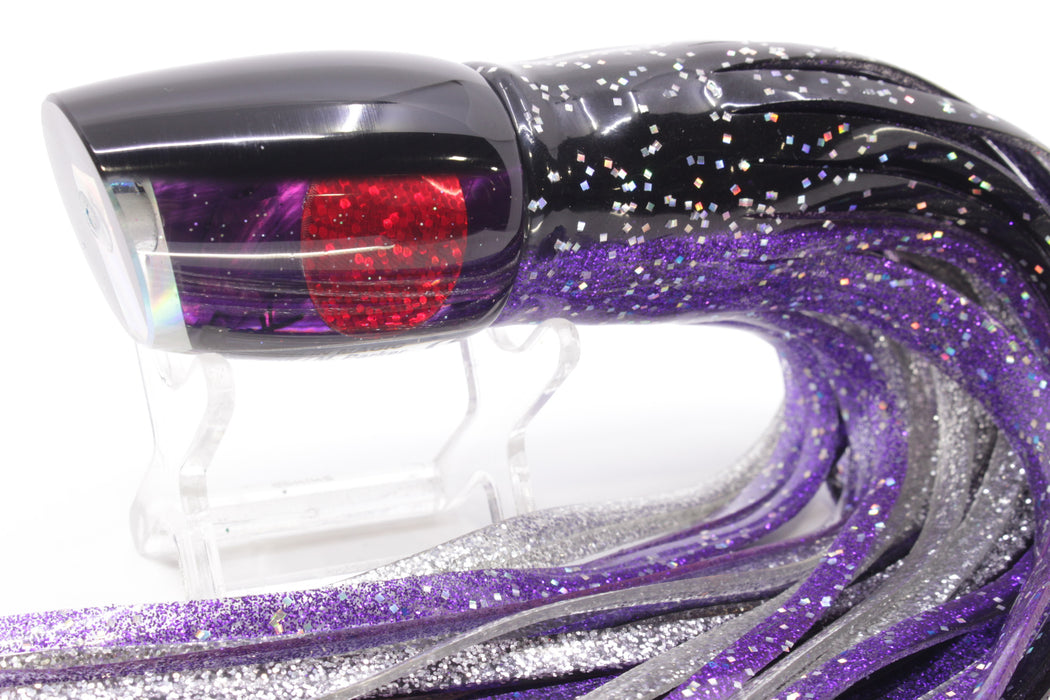 Marlin Magic Purple MOP Black Back Red Eyes Baby Ruckus 10" 6.5oz Skirted Black-Purple