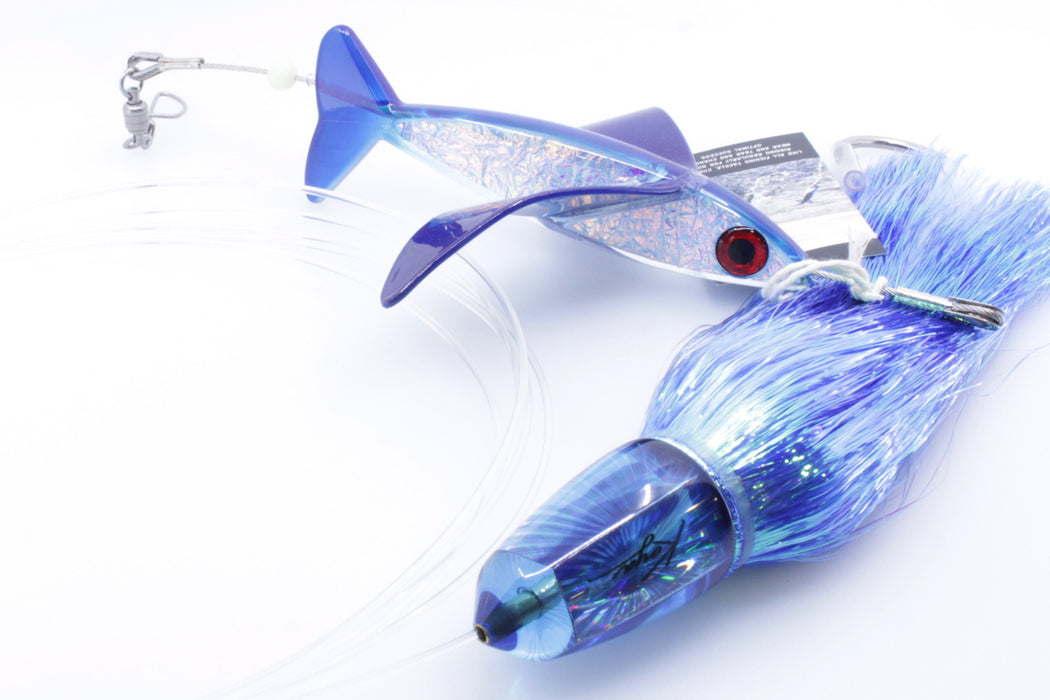 Hawaiian Malolo Bird Pacific Slayer + Koya Lures Blue Clean Sweep Pre-Rigged Combo