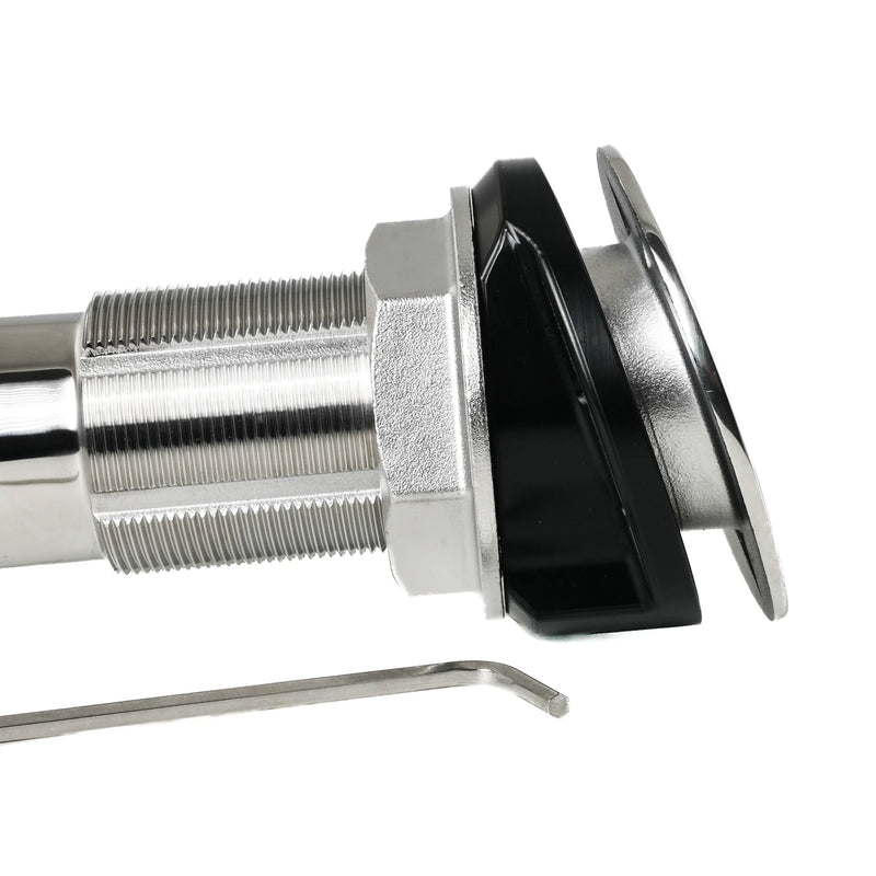 Gemlux Rod Holder 15º Large Teaksaver, Lockable Swivel, Black Splined Adapter