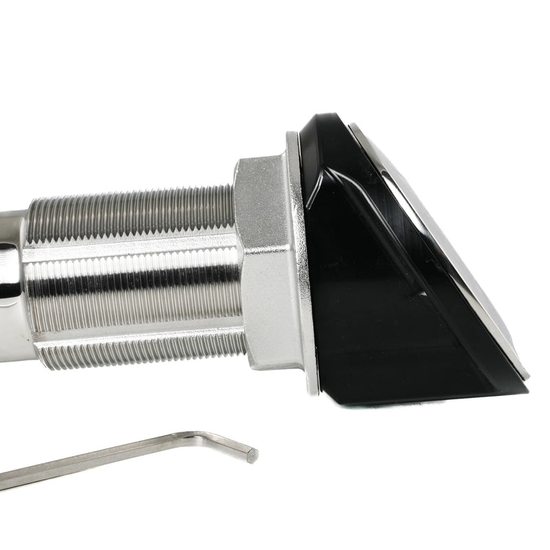 Gemlux Rod Holder 30º Large Teaksaver, Lockable Swivel, Black Splined Adapter