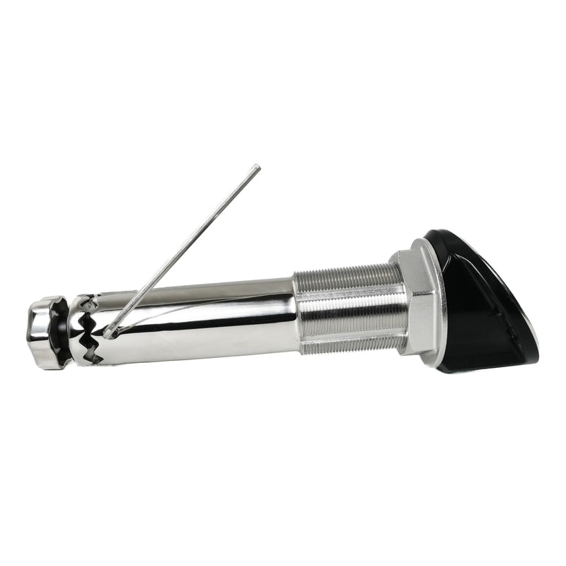 Gemlux Rod Holder 30º Large Teaksaver, Lockable Swivel, Black Splined Adapter