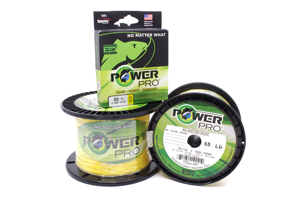 Power Pro Spectra Braided Fishing Line 65lb / Moss Green