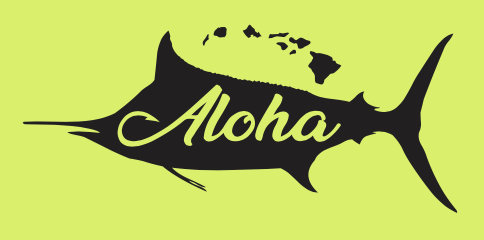 Aloha Lures “Super Ninja” LS Shirt Yellow **Large Fit** EZ-K