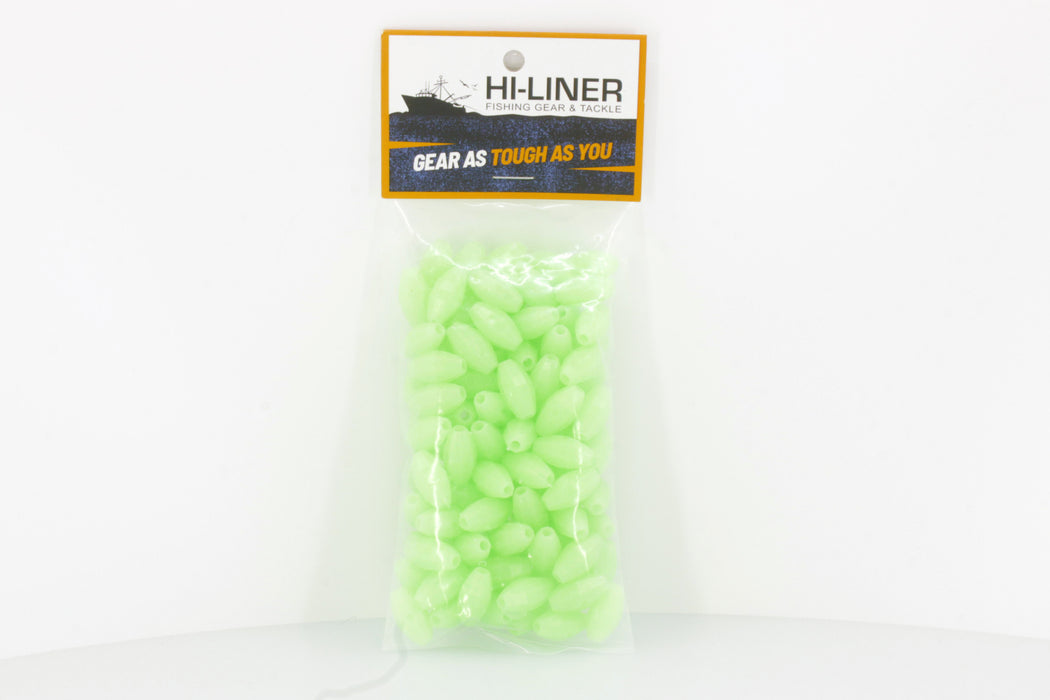 Hi-Liner Oval Luminous Glow Beads