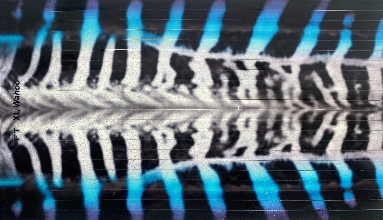 Fire Tailz "Fired Up" Pre-Cut Vinyl Sheets - Wahoo