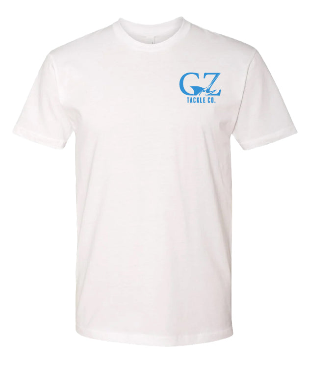 GZ Tackle Co. “Let Her Eat” Next Level T-Shirt White