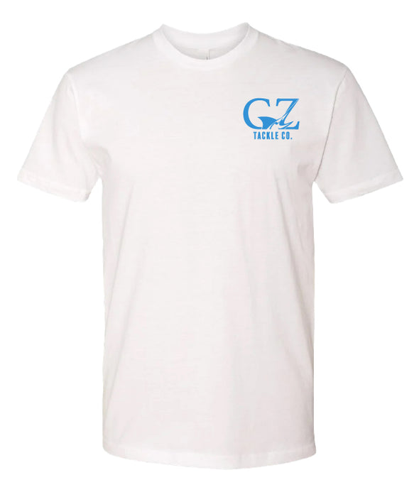 GZ Tackle Co. “Let Her Eat” Next Level T-Shirt White