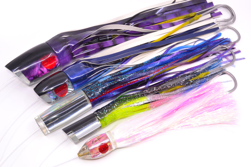 Marlin Magic Pre-Rigged Blue Marlin Spread #1 Option #2 w/ Benchmark TTS Tantrum Rigs