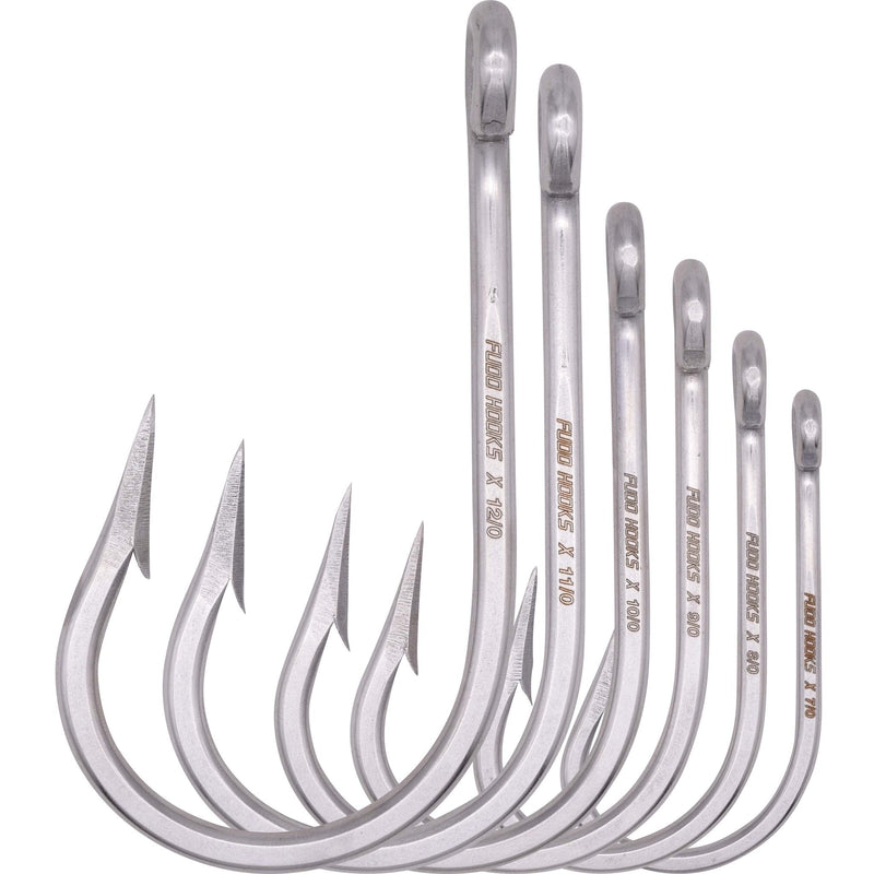 FUDO Super Ocean Southern Tuna Ringed Eye Hooks EZ-K