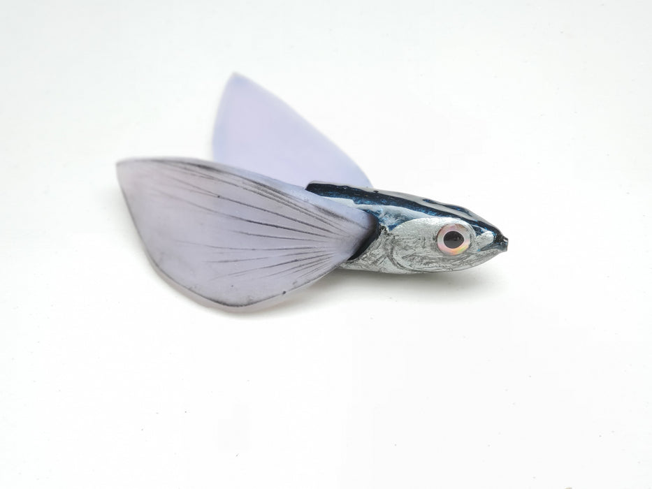 Niiyama Lures Blue Back Flying Fish Silicone Wings 12" 12oz Head/Customize